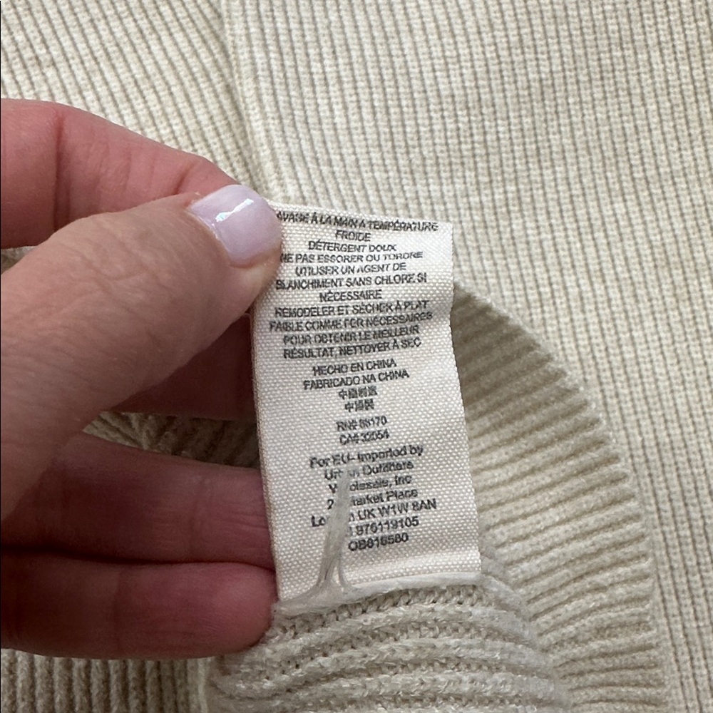 Free People Easy Street Turtleneck Size-XS - Picture 4 of 5